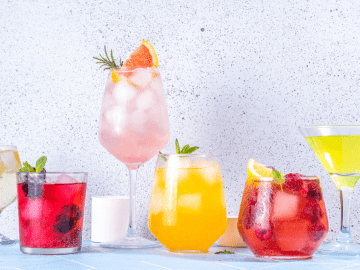 Workshop mocktails
