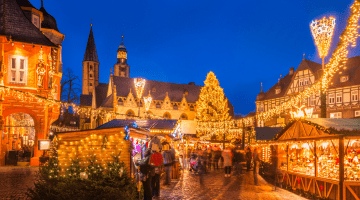 Sandy's kerststand voor MS