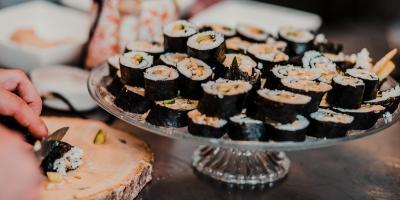 Activiteit Sushi workshop - schotel met sushi