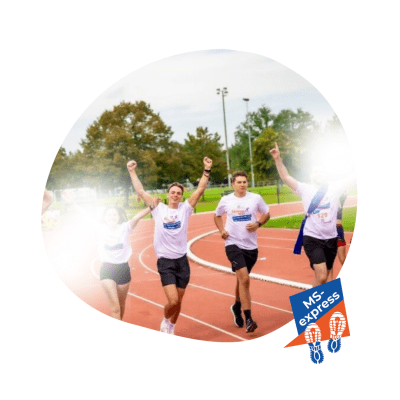 Joppe en Selle - ambassadeurs voor MS-Liga Vlaanderen en coaches van FitChro