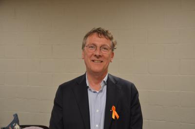 Peter De Maeyer van het Bestuursorgaan van MS-Liga Vlaanderen