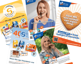 MS-campagne - koekjes- en chocoladeverkoop