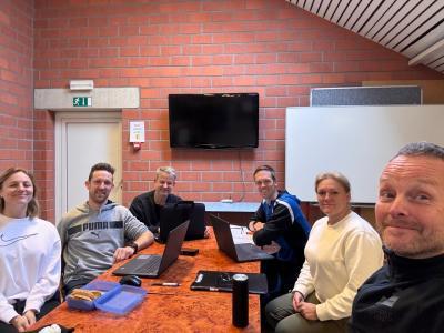 Getuigenis Stef - Stef met zijn collega's