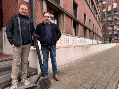 Getuigenis Stef - Stef met zijn step