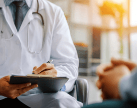 Consultatie bij arts