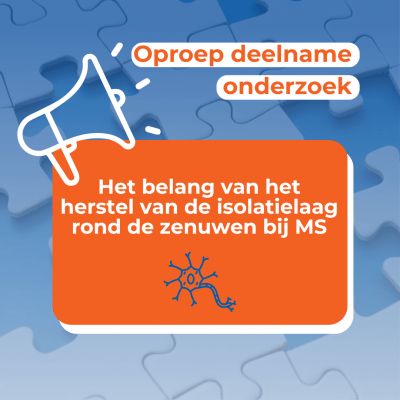 Oproep onderzoek belang herstel van isolatielaag rond zenuwen bij MS