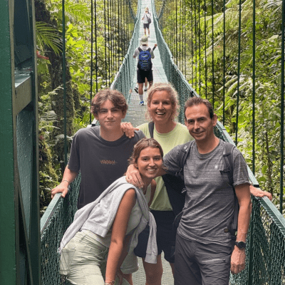 Sofie met haar gezin