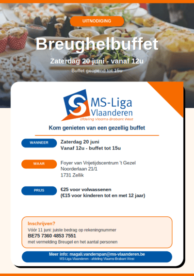 Uitnodiging Breughelbuffet