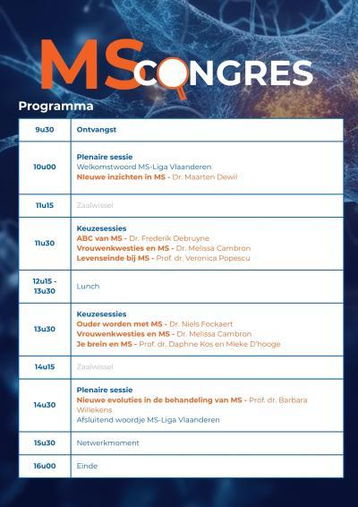Programma MS-congres