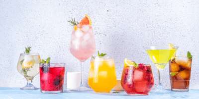 Workshop mocktails