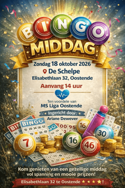 Affiche Bingonamiddag