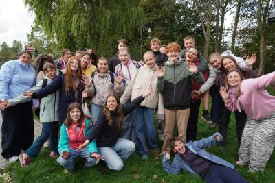 Jeugdweekend groepsfoto MS-Liga Vlaanderen
