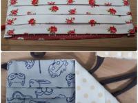 Mondmaskers tvv jongerenwerking gemaakt door Ellen