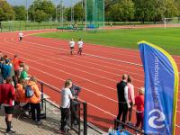 Fotos Ekiden 2022 beeld vanuit tribune