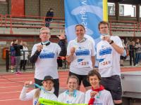 Fotos Ekiden 2022 lopers met medaille