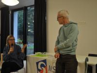 Sfeerbeelden provinciale infomomenten - Ulke Simoens en Dirk Nielandt